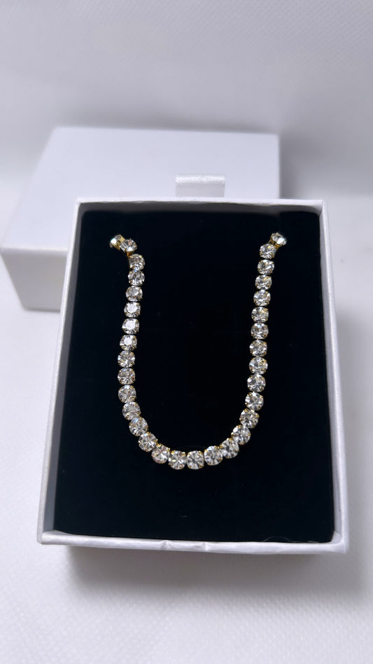 Gold Tennis Necklace