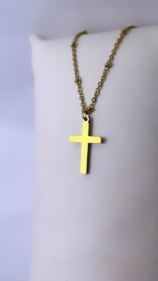 Gold Cross Necklace