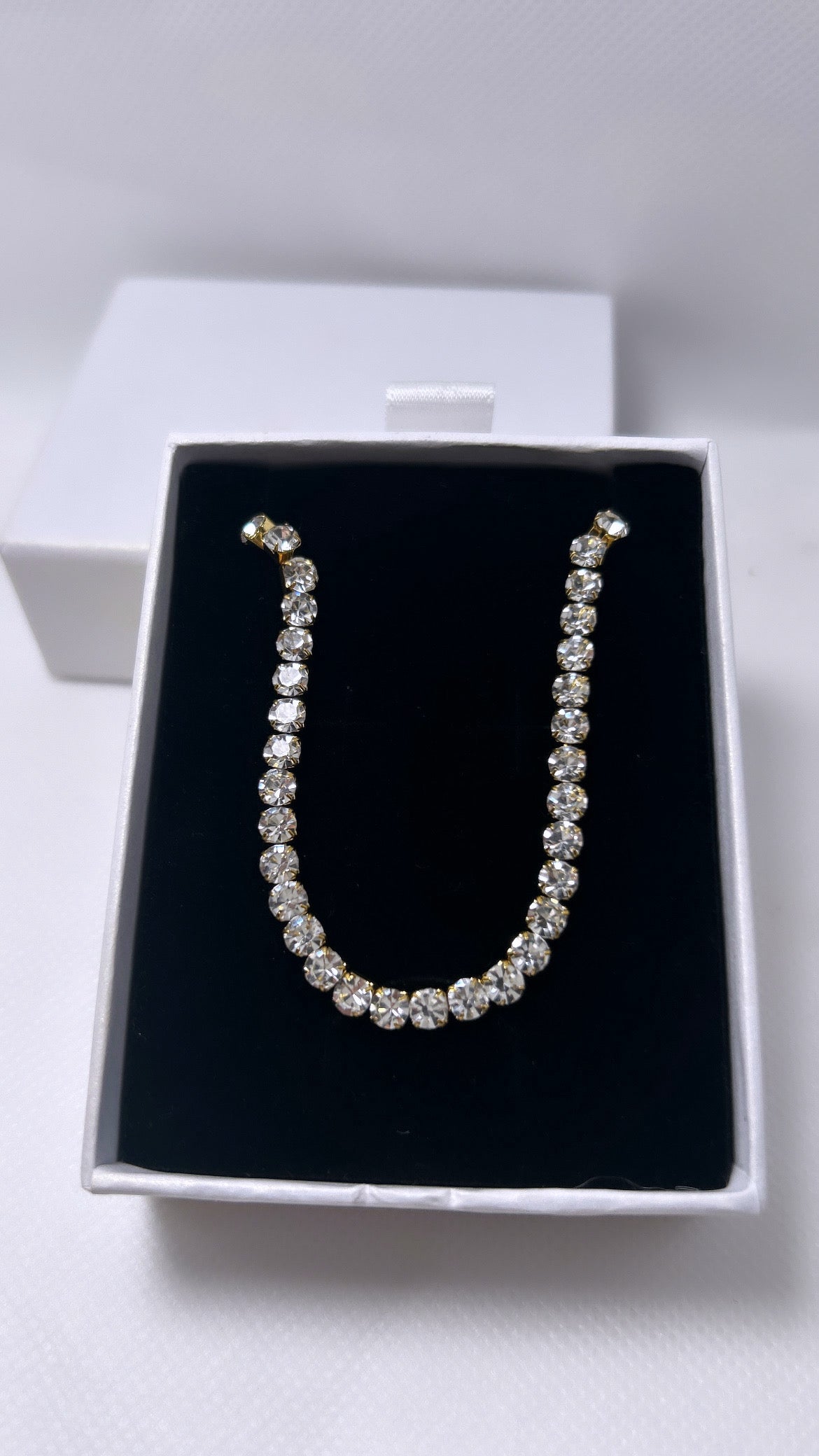 Gold Tennis Necklace