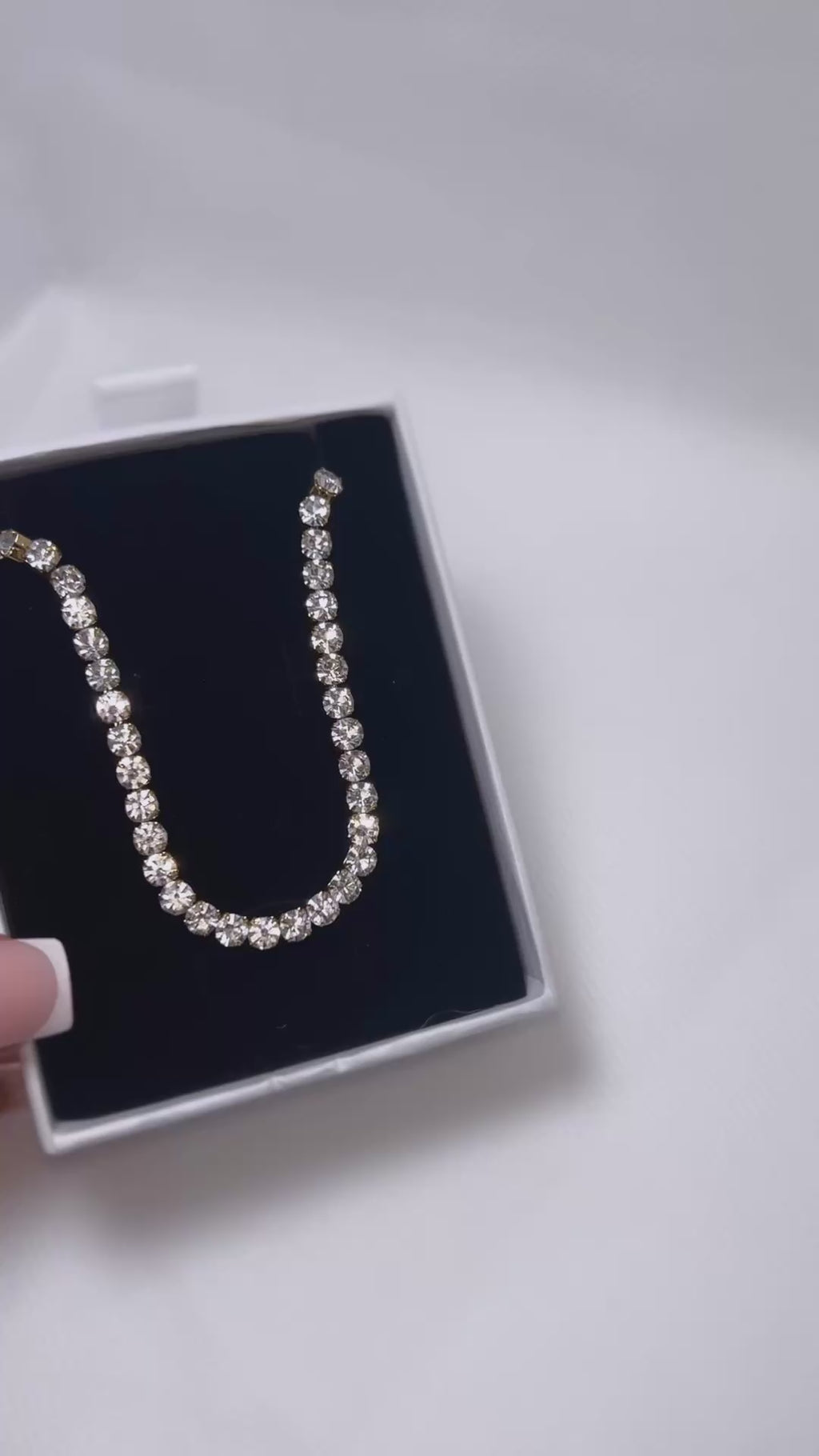 Gold Tennis Necklace